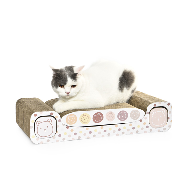 Premium Free Combination Forms Cat Scratcher Cardboard Cat Scratch Pad With 100% Recycle Reinforced Cardboard