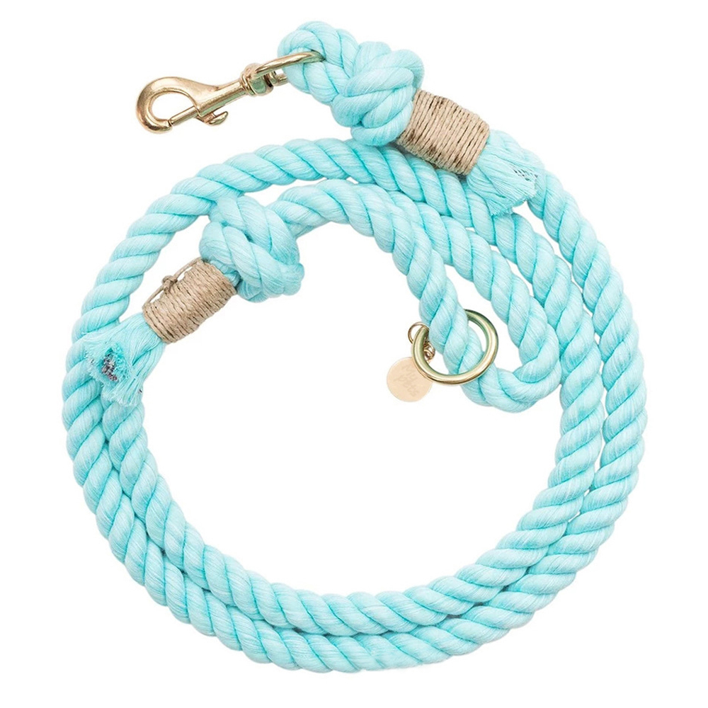 Manufacturer Wholesale Multi-colors Thick Outdoor Pet Dog Rope Leashes