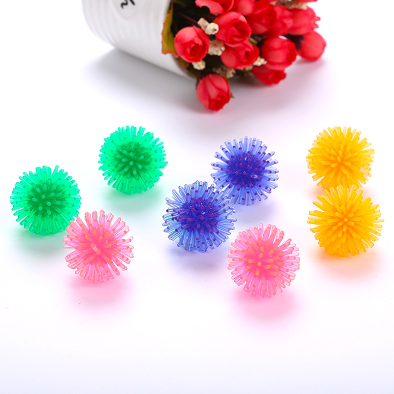 Colorful Spiky Ball For Cat Soft Cat Ball In Pet Toy