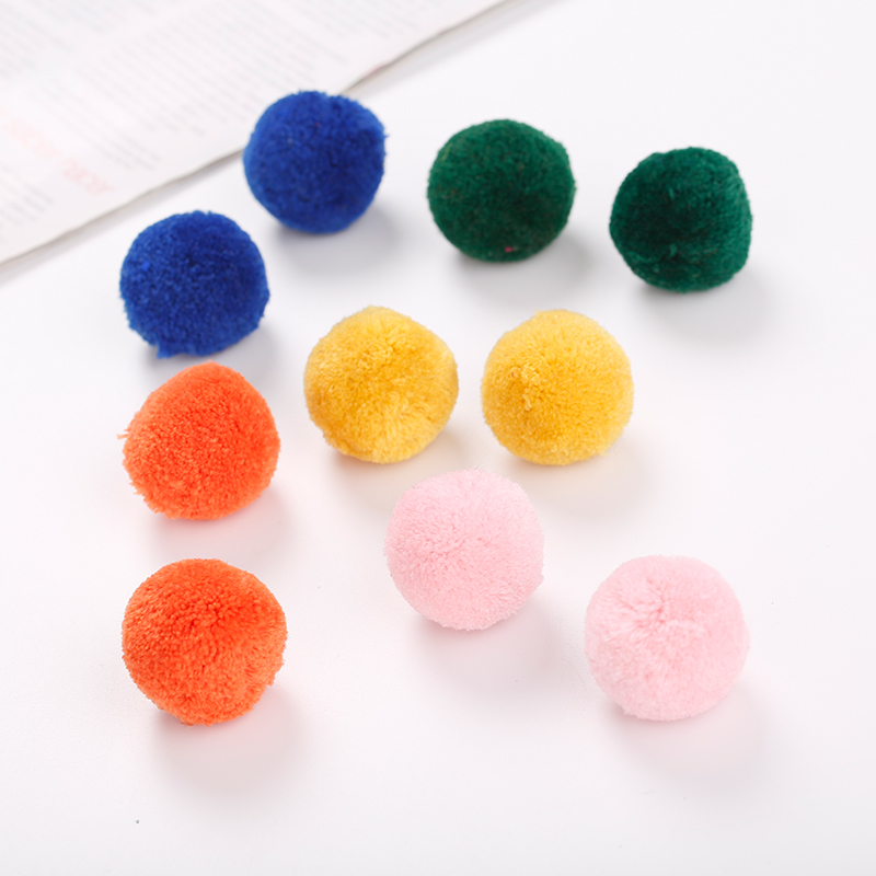 Low Price Colorful Soft Wool Cat Ball Toy Pet Toy For Cat